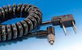 5-6C Household to Nikon Screwlock (5 foot coiled )