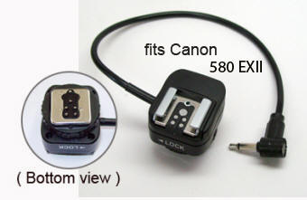 PW-MHSF1-580EXII Retains full ETTL with on camera Canon-580EXII Speedlights
