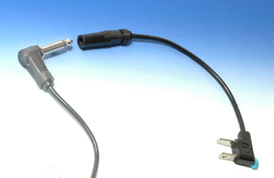 HH-QTRFM HH MALE TO 1/4 INCH FEMALE RADIO ADAPTOR