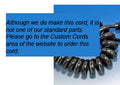 Standard Cord Unavailable, please use custom Cords