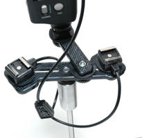 DSD-1T-YHS Double Strobe Dolly, and "HS Y cord", "T mount" and 1 "Xtend Arm"