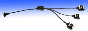 MY-3HSFM Y cord (3) Hot shoe female / Miniphone 1 1 1 ft