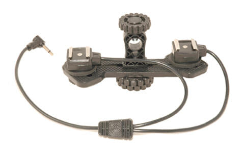 DSUB-YHS Double Strobe Umbrella Bracket with Hot Shoe Female Y cord included